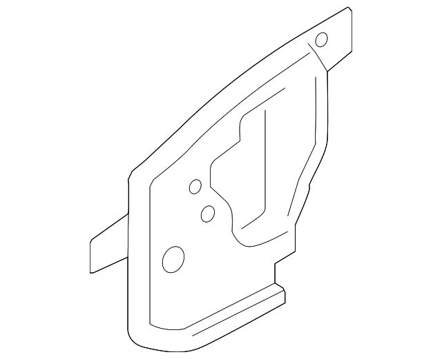 41007387015 Деталь INNER HINGE PLR, LEFT