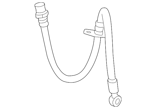 SU003-04680 Деталь BRAKE HOSE, RIGHT