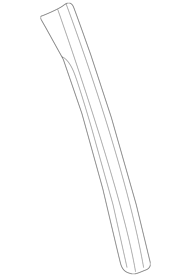 MR436813 MOLDING STRIP, LEFT