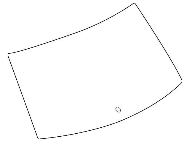 22847275 Деталь LIFT GATE GLASS