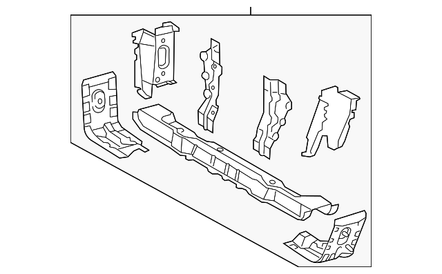 57104-33061 Деталь LOWER TIE BAR