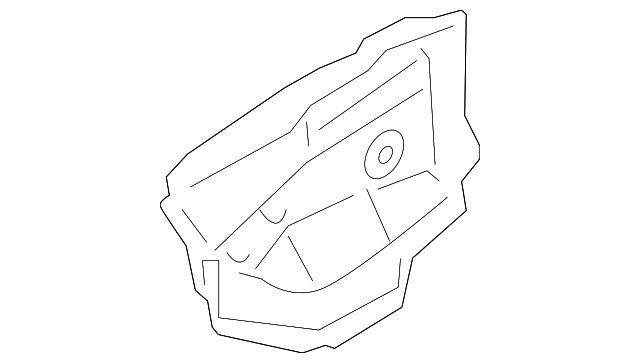 66728-2J010 Деталь COWL SIDE PANEL, RIGHT