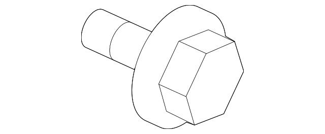 2099886Z00 Деталь REAR BRACKET BOLT