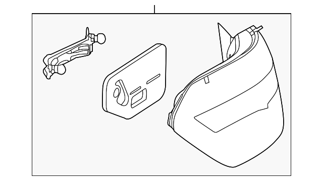 212-906-07-58 Деталь TAIL LAMP ASSY, LEFT