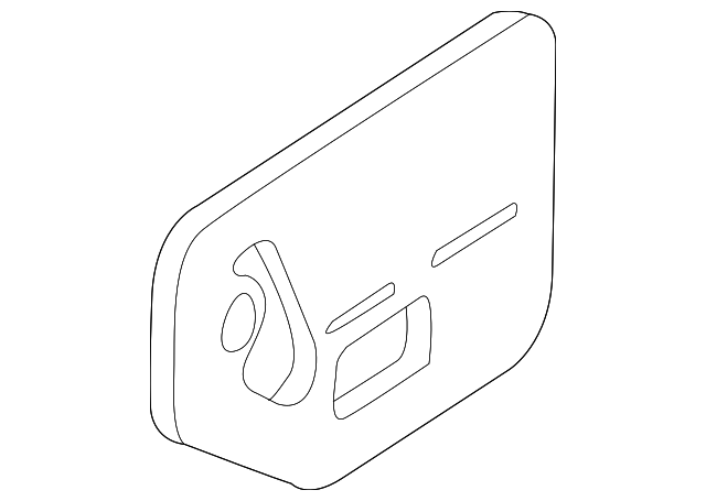 212-826-00-91 Деталь OUTER SEAL, RIGHT