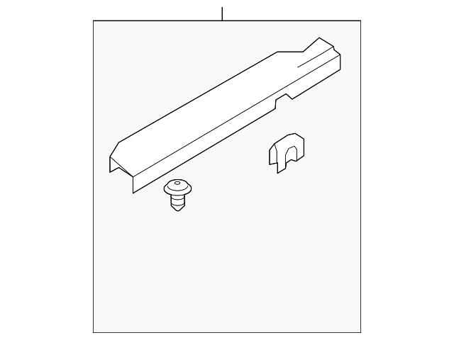 85871-3Q000-RY Деталь FRONT SILL PLATE, LEFT