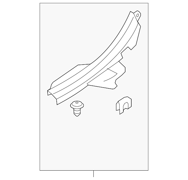 85885-3Q100-RY Деталь REAR SILL PLATE, RIGHT