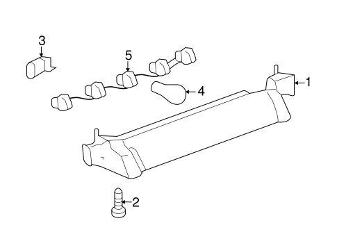 HHR HIGH MOUNTED STOP LAMP