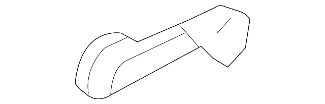 8296082Z00 Деталь WINDOW HANDLE, LEFT