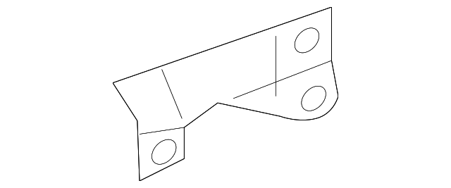 53836-30070 LOWER BRACKET, LEFT