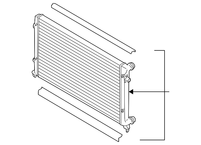 8P0-198-251 RADIATOR ASSY