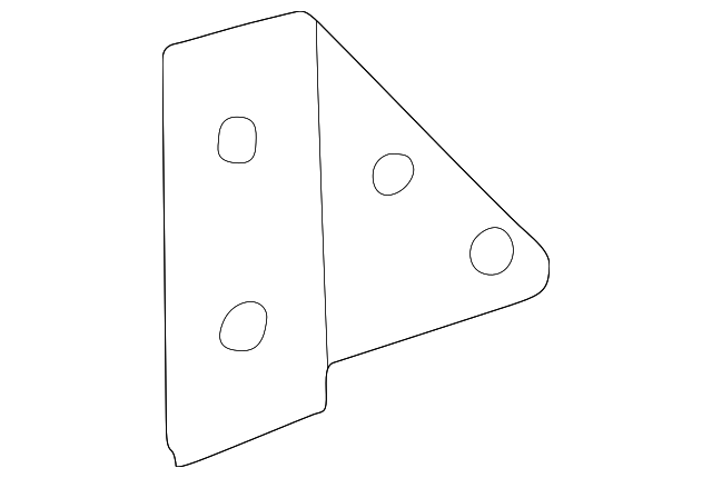 463-504-33-40 TRANS COOLER BRACKET, RIGHT