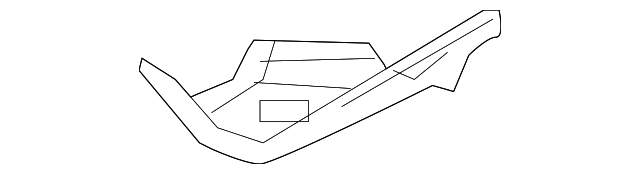 5301C112 Деталь GUTTER, RIGHT
