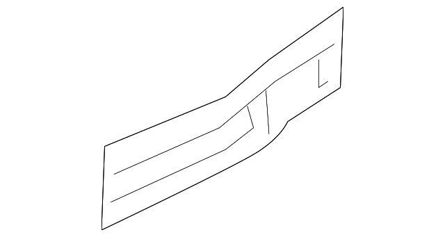 5301C025 Деталь LOWER PANEL, LEFT