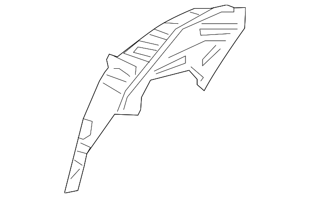 5228A104 Деталь OUTER WHEELHOUSE, RIGHT