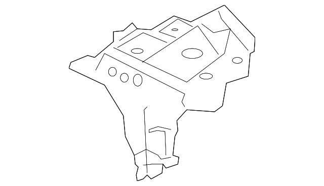 5253D163 Деталь SEAT BRACKET, LEFT