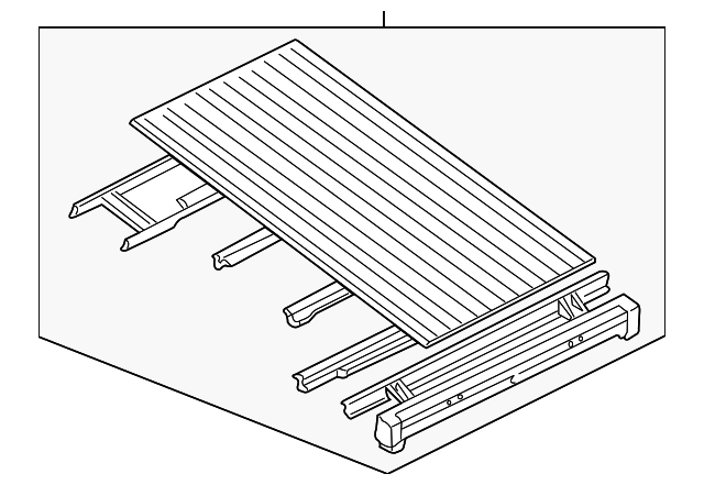 93500-8B530 Деталь FLOOR PAN ASSY
