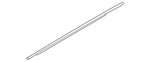 83210-1U010 Деталь BELT MOLDING, LEFT
