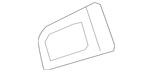 15870240 TRIM PLATE, LEFT