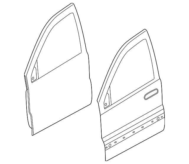 55369463AI Деталь DOOR SHELL, LEFT