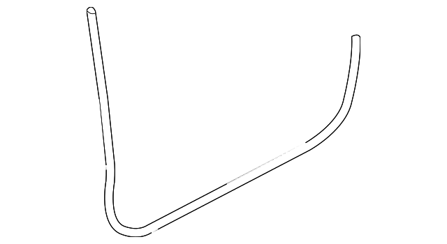 55399185AC Деталь LOWER W'STRIP, LEFT