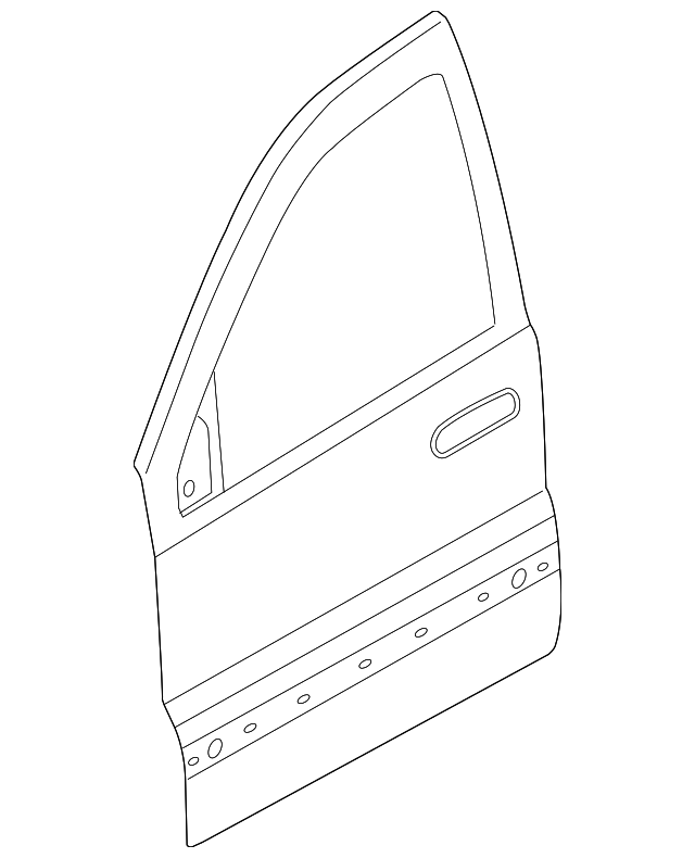 55369465AB Деталь OUTER PANEL, LEFT