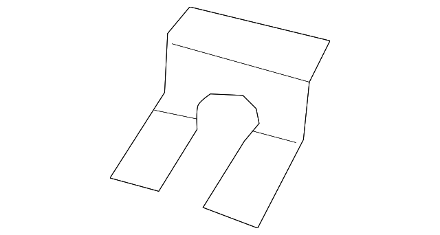 22871814 Деталь WASHER NOZZLE RETAINER, RIGHT