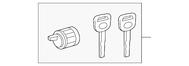69056-30250 Деталь LOCK CYLINDER