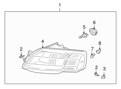 Endeavor BULBS - CHASSIS 2