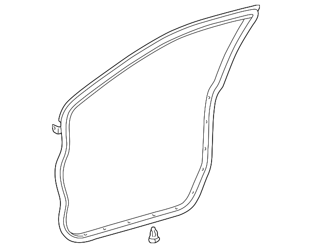 67861-33050 Деталь DOOR W'STRIP, RIGHT
