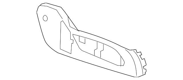 25947609 Деталь OUTER FINISH PNL, RIGHT
