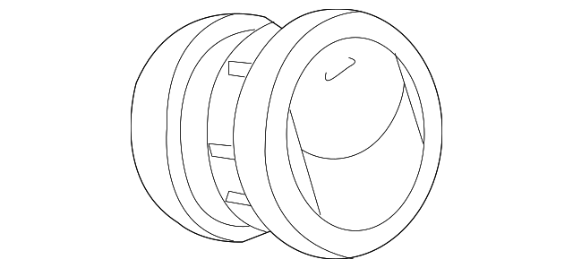 C513-64-730B-02 Деталь VENT LOUVER, LEFT