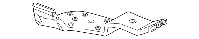 C235-61-273 Деталь REAR DUCT, LEFT
