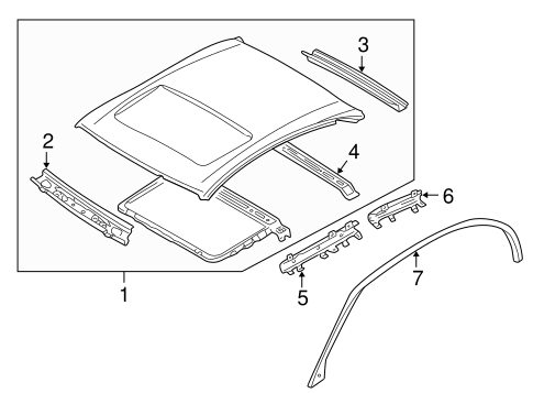 I35 ROOF & COMPONENTS