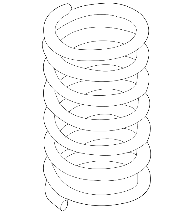 20380CA010 SPRING, RIGHT