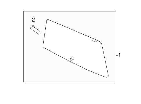 Touareg GLASS - LIFT GATE