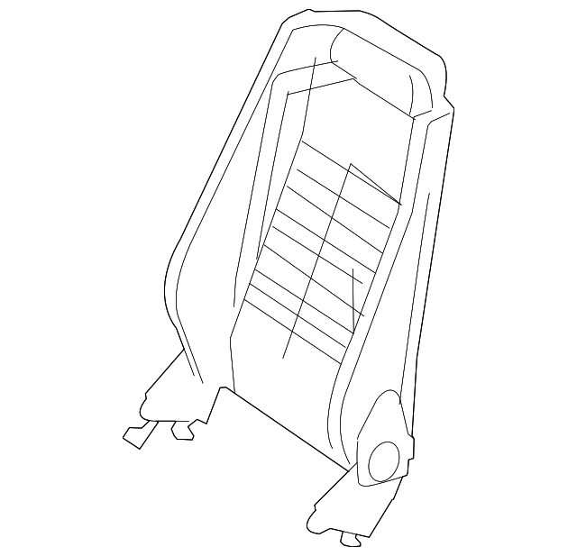 216-910-09-07 Деталь SEAT BACK FRAME