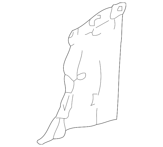 BP4K-56-115F Деталь SIDE SHIELD, LEFT