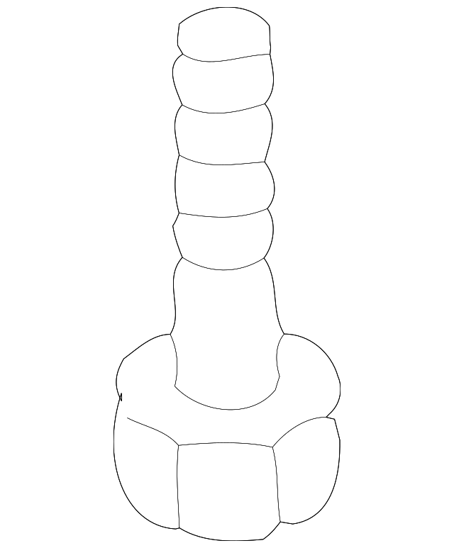9CF6-00-516 Деталь FRONT SHIELD BOLT