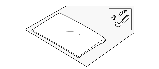 81630-C1000 Деталь SUNROOF GLASS