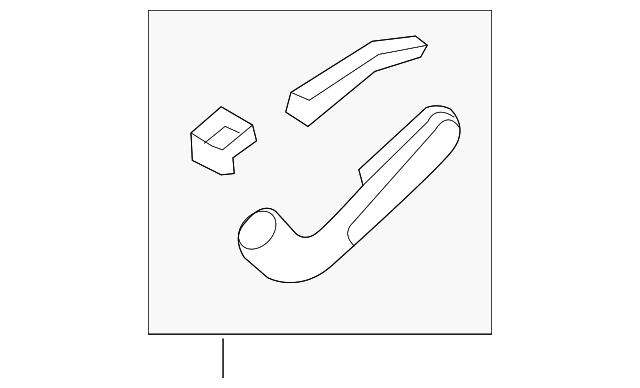 81635-3Z001 Деталь TILT LEVER, LEFT