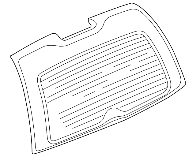15134447 Деталь LIFT GATE GLASS