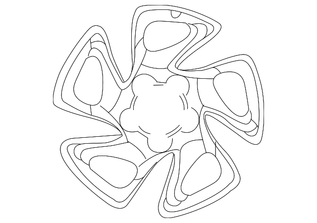 42611-42060 Деталь WHEEL, ALLOY