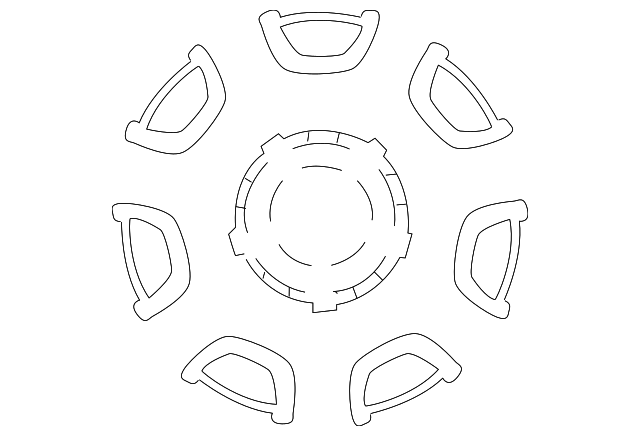 42611-42011 Деталь WHEEL, STEEL