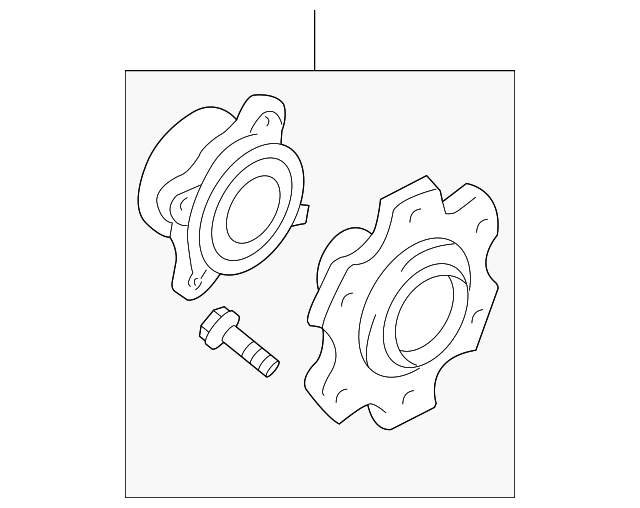 MB914617 Деталь HUB ASSY, LEFT
