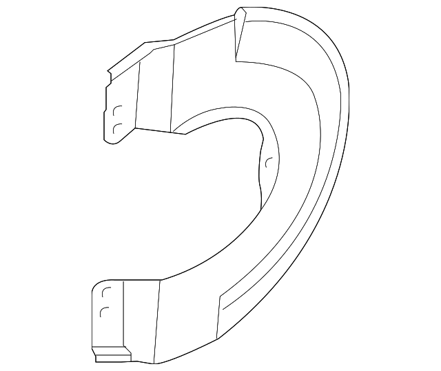 4605A531 Деталь SPLASH SHIELD, LEFT