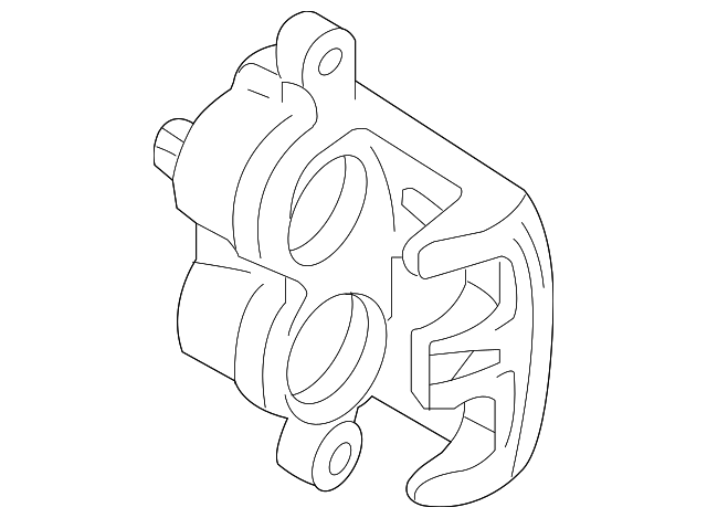 4605A436 Деталь CALIPER, RIGHT