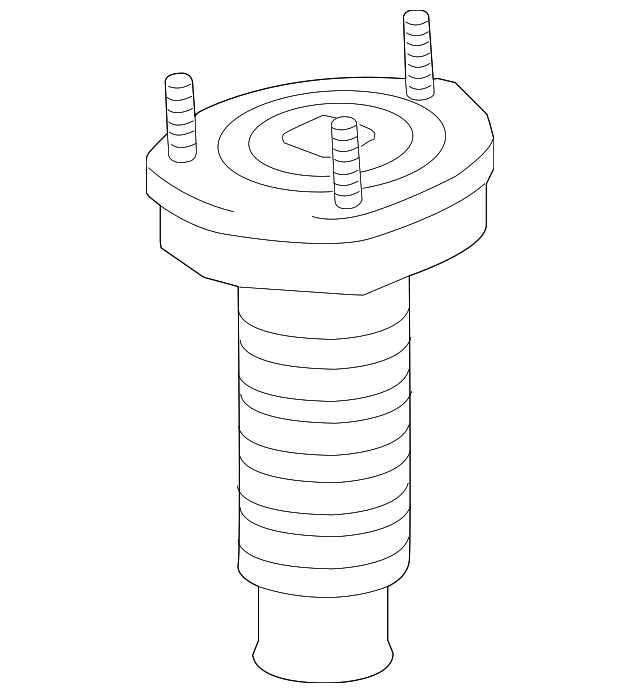48750-0T011 STRUT MOUNT, RIGHT