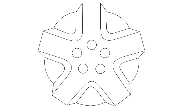 42621-AB070 Деталь WHEEL COVER