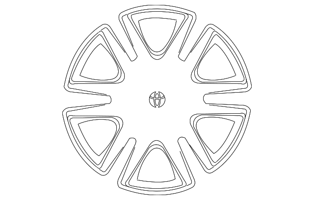 42621-AB110 Деталь WHEEL COVER